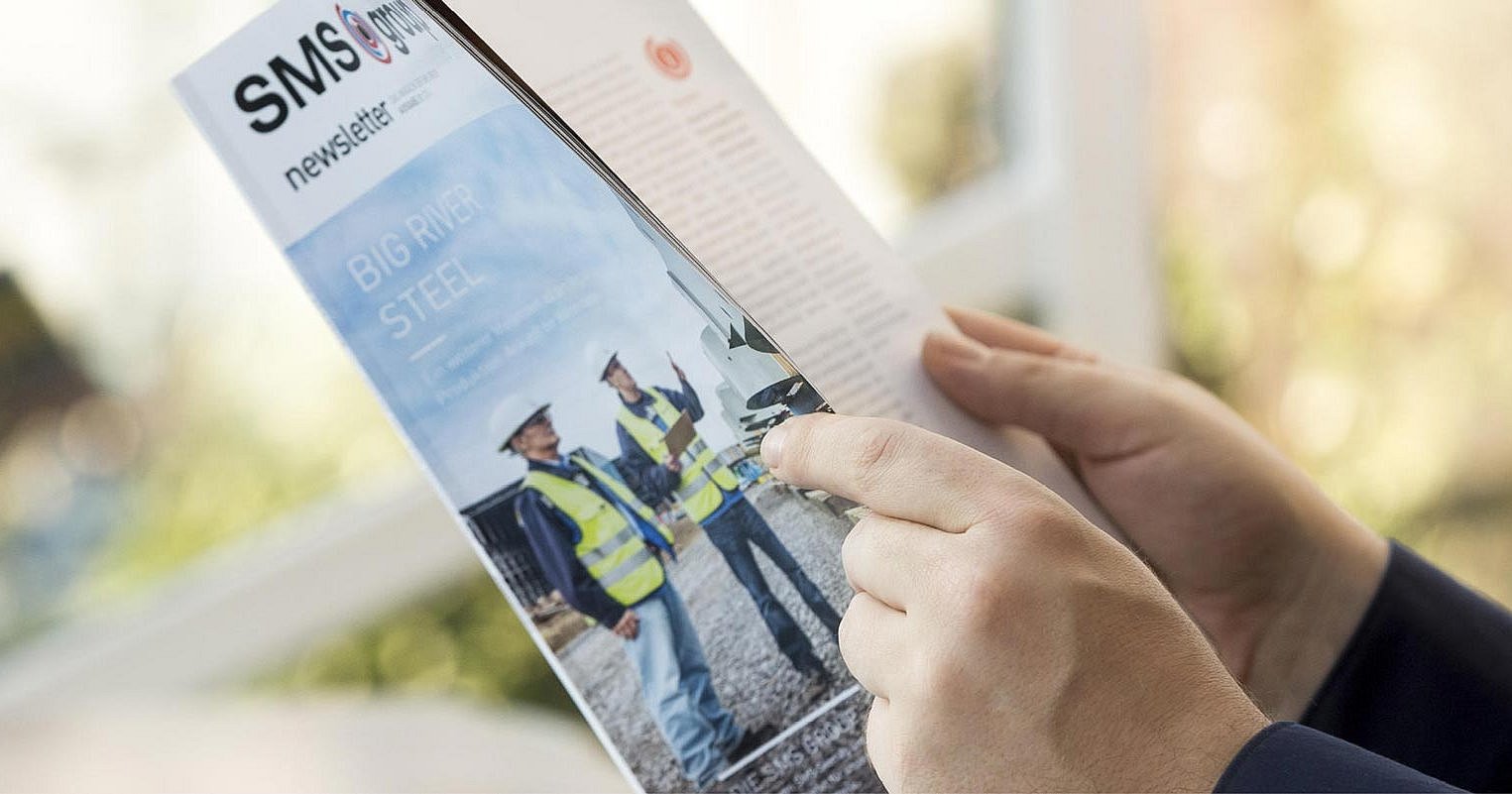 SMS insights - printed magazine - SMS group GmbH